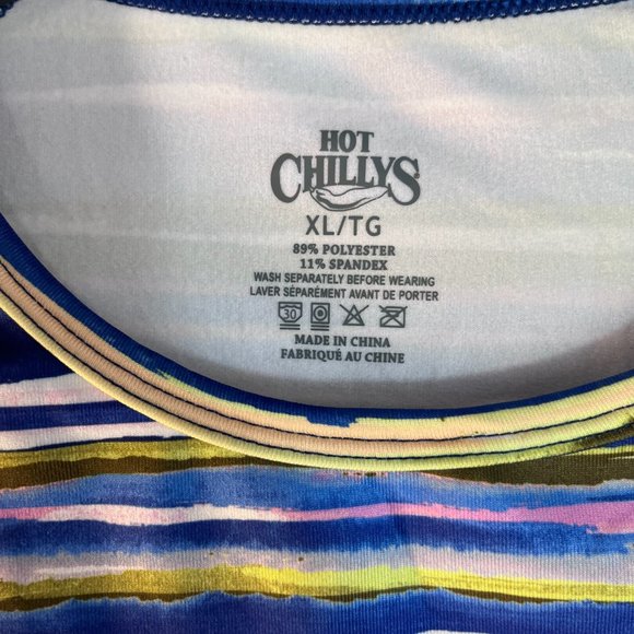 HOT CHILLYS GIRLS YOUTH ACTIVE WEAR LONG SLEEVE LAYERING TOP XL - Picture 6 of 6